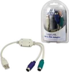 LogiLink Adapter USB - 2x PS/2