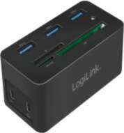 LogiLink UA0370 notebook dock/port replicator Wired