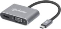 Manhattan 130691 notebook dock/port replicator Wired