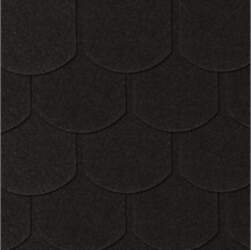 Roof tile fish scale graphite 1