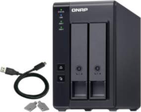 QNAP TR-002 disk array Black