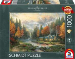Schmidt Spiele Thomas Kinkade Studios: Herbstabend
