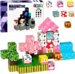 Set of Magnetic Blocks Cubes Cubes