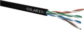 Solarix CAT5E UTP PE FC installation