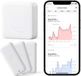 SwitchBot Smart Bundle 3er Pack Thermo-Hygrometer