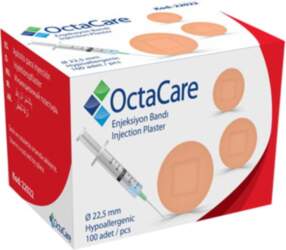 Пластыри для инъекций "OctaCare" круглые