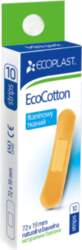 ECOCOTTON пластырь медицинский тканый 72х19 мм