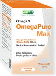 Мягкие капсулы OmegaPure Max помогают поддерживать