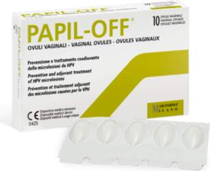PAPIL OFF® вагинальные свечи 10 шт