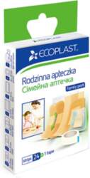 ECOPLAST Набор пластырей медицинских «Семейная аптечка