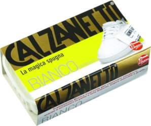 Calzanetto Губка для обуви, белого цвета