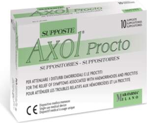 Axol® Procto ректальные суппозитории, N10