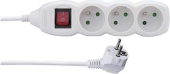 EMOS Extension cable with a switch