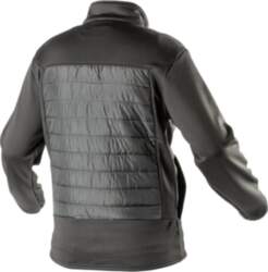 LEVIN hibrīda flīsa jaka melna 3XL