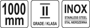 Yato Tērauda lineāls | elastīgs |