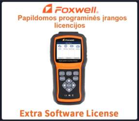 Foxwell NT530 papildu programmatūra - Ford