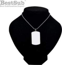 BestSub Necklace rectangular with round corners