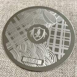 OM-53 Nail stamp round