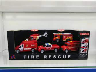 ... MEGA Fire Brigade Vehicle Set