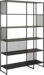 Actona Strington bookcase, Shelf melamine black