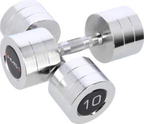 Chromed Dumbbell HMS CHD10 2 Pcs