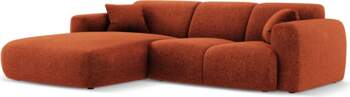 Cosmopolitan Design Left Corner Sofa, "