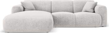Cosmopolitan Design Left Corner Sofa, "