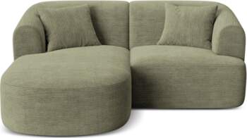 Cosmopolitan Design Modular Left Corner Sofa