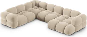 Cosmopolitan Design Velvet Panoramic Left Corner