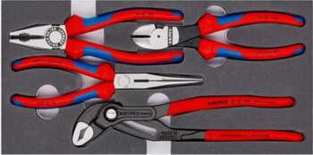 KNIPEX pliers set with 4 elements