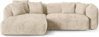 Micadoni Modular Left Corner Sofa, "