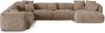 Micadoni Modular Left Corner Sofa, &quot