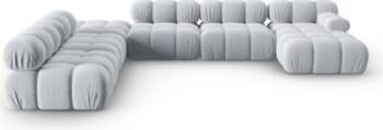 Micadoni Velvet Modular Panoramic Left Corner