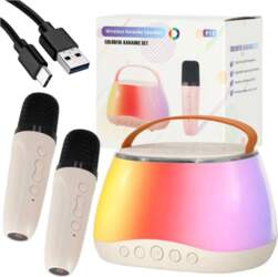 RoGer Portable Bluetooth Karaoke Speaker Set