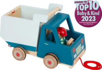 Small Foot Pull-Along Dump Truck