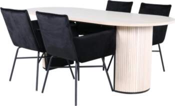 VentHon Bianca Oval Dining Table -