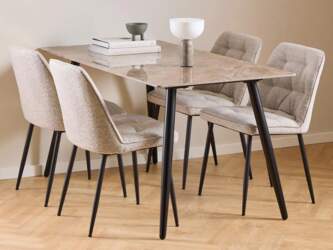 Actona Wicklow dining table set, Top