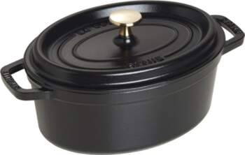 Cast iron oval pot Staub 2