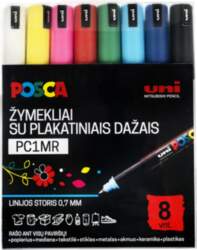 Marķieri Uni Ball Posca PC-1MR, 8