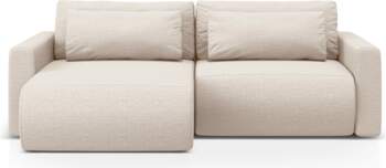 Cosmopolitan Design Corner Sofa With Bed