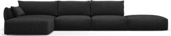 Cosmopolitan Design Left Corner Sofa, &quot