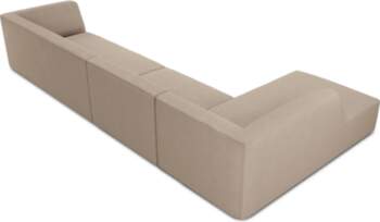 Cosmopolitan Design Modular Left Corner Sofa