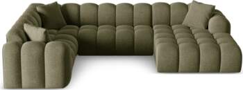 Cosmopolitan Design Panoramic Left Corner Sofa