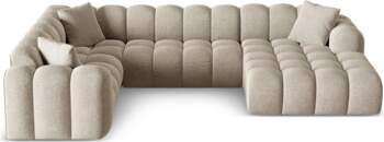 Cosmopolitan Design Panoramic Left Corner Sofa