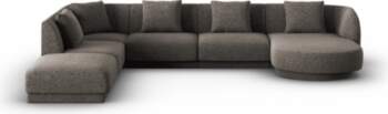 Cosmopolitan Design Panoramic Left Corner Sofa