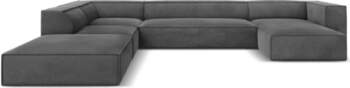 Cosmopolitan Design Panoramic Left Corner Sofa