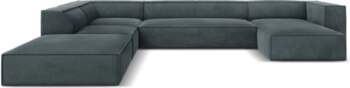 Cosmopolitan Design Panoramic Left Corner Sofa