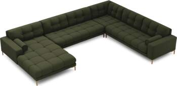 Cosmopolitan Design Panoramic Right Corner Sofa