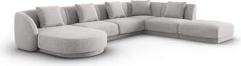 Cosmopolitan Design Panoramic Right Corner Sofa