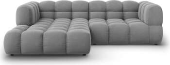 Cosmopolitan Design Velvet Modular Left Corner